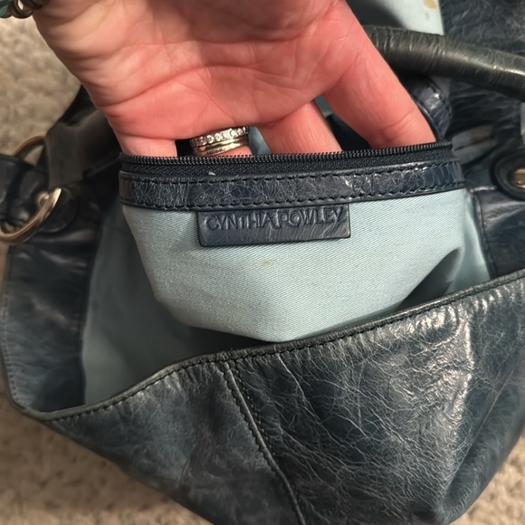 Cynthia Rowley Studded Leather Hobo - Picture 8 of 12